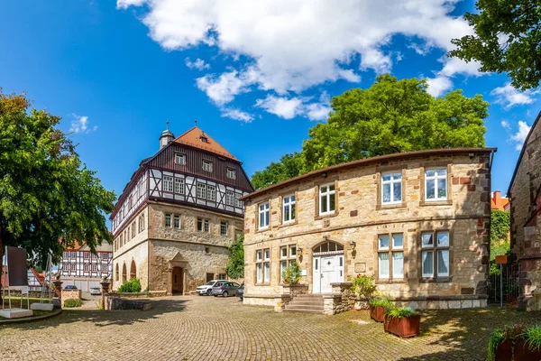 Historiska Staden Warburg Hessen Tyskland — Stockfoto