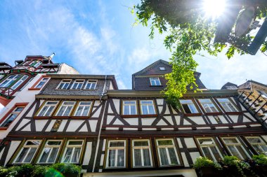 Tarihsel şehir Wetzlar, Hessen, Almanya 