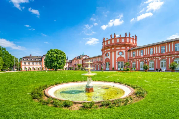 Κάστρο Biebrich Στο Wiesbaden Hessen Γερμανία — Φωτογραφία Αρχείου