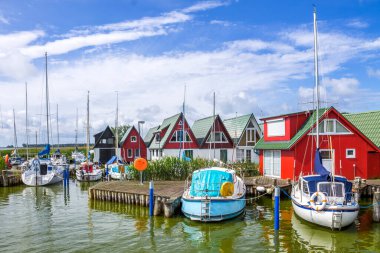 Marina Ahrenshoop, Mecklenburg Vorpommern, Almanya 