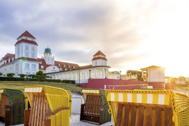 Kurhaus, Binz, Mecklenburg Vorpommern, Almanya 
