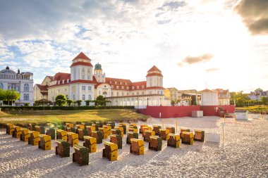 Kurhaus, Binz, Mecklenburg Vorpommern, Almanya 