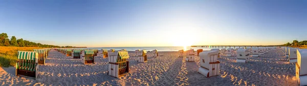 Playa Boltenhagen Mar Báltico Alemania — Foto de Stock