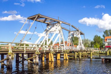 Greifswald 'daki Köprü Wieck, Almanya 