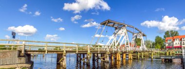 Greifswald 'daki Köprü Wieck, Almanya 