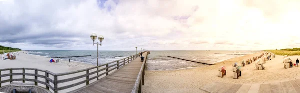 Beach Graal Mueritz Mecklenburg Vorpommern Németország — Stock Fotó