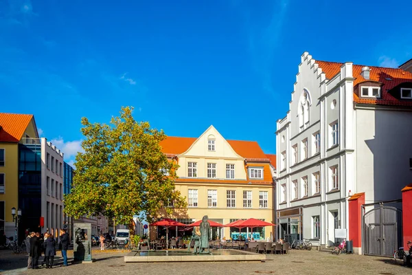 Vismarkt Van Greifswald Duitsland — Stockfoto