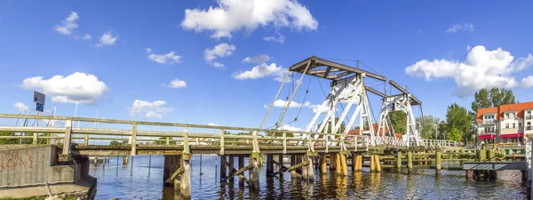 Pont Greifswald Wieck Allemagne — Photo