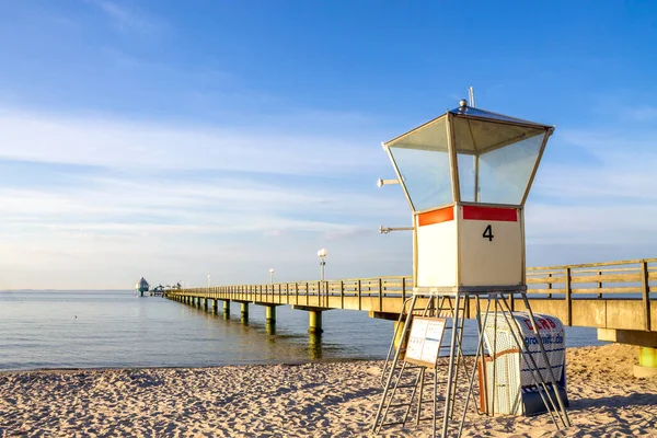 Plaża Groemitz Meklemburgia Pomorze Przednie Niemcy — Zdjęcie stockowe