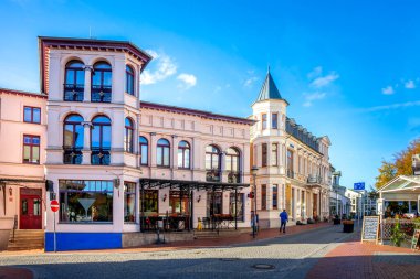 Tarihsel şehir Heringsdorf, Almanya 