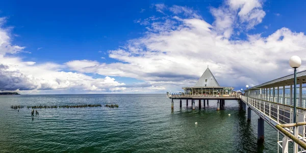 Strand Heringsdorf Mecklenburg Vorpommern Tyskland — Stockfoto