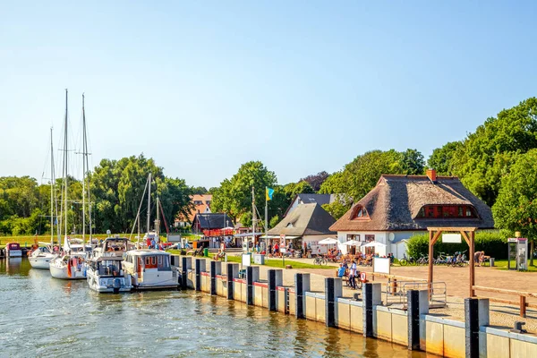 Marina Hiddensee Eiland Hiddensee Mecklenburg Vorpommern Duitsland — Stockfoto