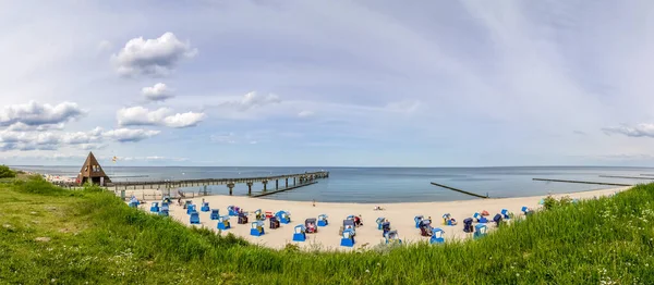 Muelle Koserow Mar Báltico Alemania — Foto de Stock