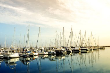 Marina Kuehlungsborn, Mecklenburg Vorpommern, Almanya 