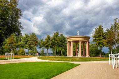 Halk Parkı, Neustrelitz, Mecklenburg Vorpommern, Almanya 