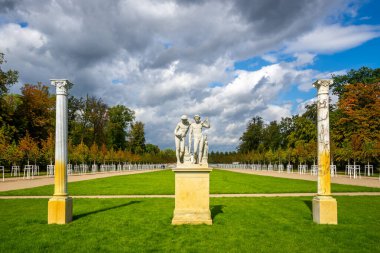 Halk Parkı, Neustrelitz, Mecklenburg Vorpommern, Almanya 