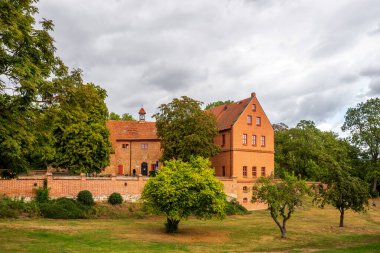 Penzlin Kalesi, Mecklenburg Vorpommern, Almanya 