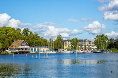 Marina, Roebel an der Mueritz, Mecklenburg Vorpommern, Almanya 