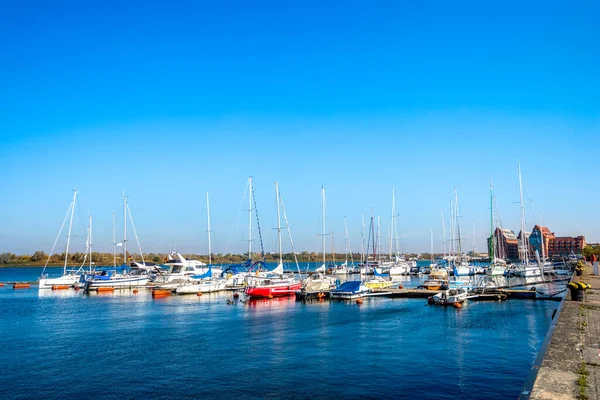 Marina Rostock Mecklenburg Vorpommern Tyskland — Stockfoto