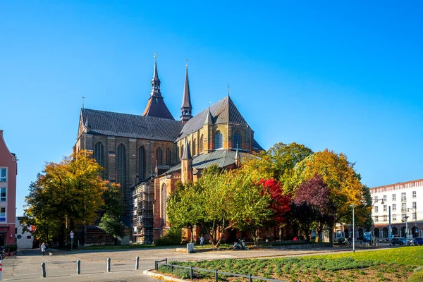 Церква Росток Мекленбург Форпоммерн Німеччина — стокове фото