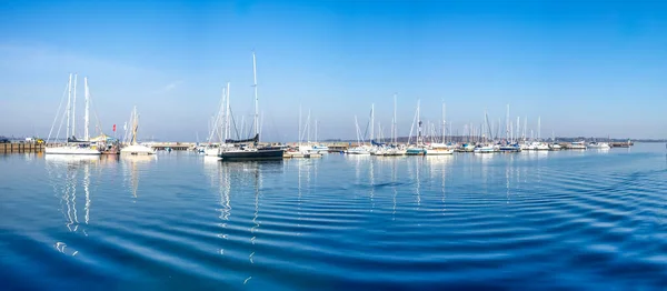 Marina Stralsund Mecklenburg Vorpommern Tyskland — Stockfoto