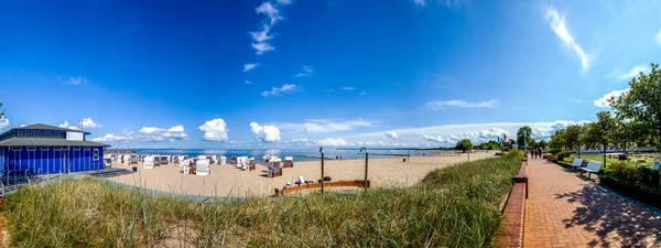 Beach Uckermuende Németország — Stock Fotó