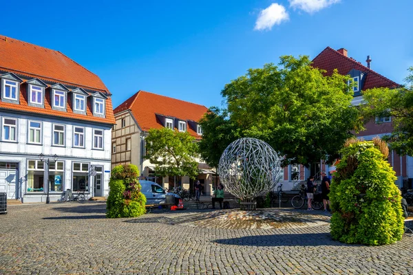 Market Waren Der Mueritz Alemania —  Fotos de Stock