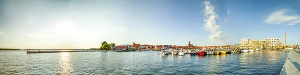 Marina Waren Der Müritz Deutschland — Stockfoto