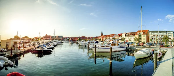 Marina Waren Der Mueritz Tyskland — Stockfoto