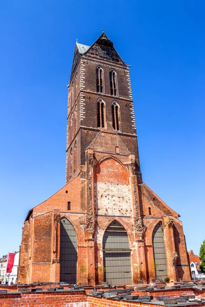 Chiesa Wismar Germania — Foto Stock