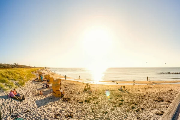 Playa Wustrow Mar Báltico Alemania — Foto de Stock