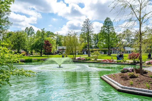 Fountain Bad Zwischenahn Alsó Szászország Németország — Stock Fotó