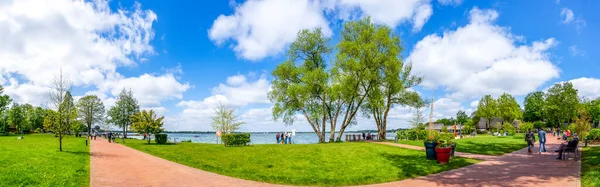 Lake Bad Zwischenahn Baixa Saxónia Alemanha — Fotografia de Stock