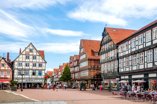 Markt Celle Nedersaksen Duitsland — Stockfoto