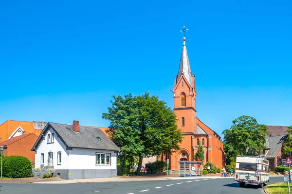 Chiesa Cuxhaven Bassa Sassonia Germania — Foto Stock