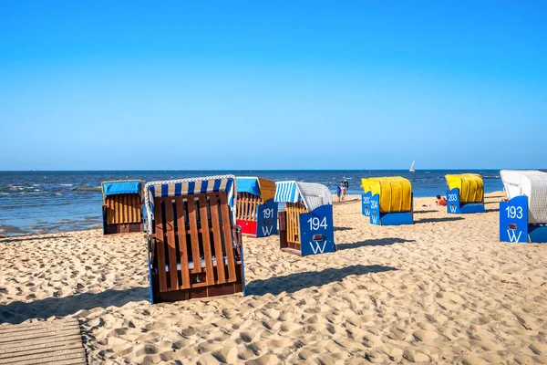 Strand Cuxhaven Niedersachsen Tyskland — Stockfoto