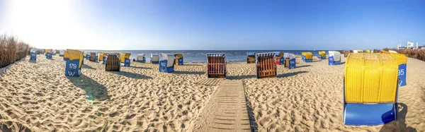 Beach Cuxhaven Lower Saxony Germany — стоковое фото