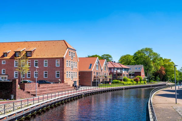 Kanaal Emden Nedersaksen Duitsland — Stockfoto