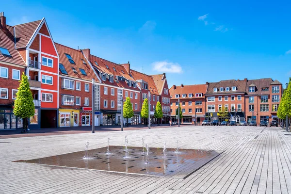 Rynek Emden Dolna Saksonia Niemcy — Zdjęcie stockowe