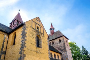 Stift Fischbeck, Hessisch Oldendorf, Aşağı Saksonya, Almanya 