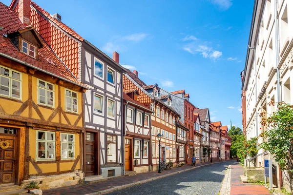 Timbered Houses Hildesheim Lower Saxony Germany — Stock Photo, Image