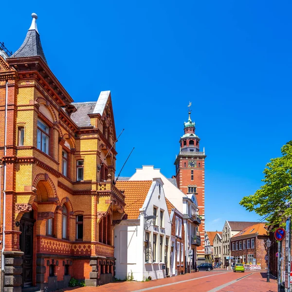 Cidade Histórica Leer Baixa Saxônia Alemanha — Fotografia de Stock
