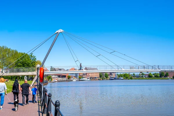 Marina Leer Nedersaksen Duitsland — Stockfoto