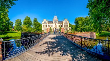 Evenburg Şatosu, Leer, Aşağı Saksonya, Almanya 
