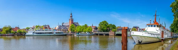 Marina Leer Niedersachsen Tyskland — Stockfoto