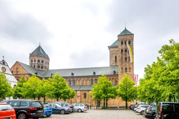 Sint Petrus Kathedraal Osnabrueck Nedersaksen Duitsland — Stockfoto
