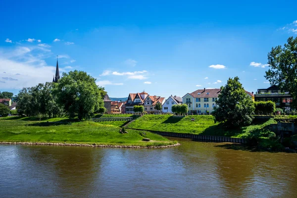 Cidade Histórica Rinteln Baixa Saxônia Alemanha — Fotografia de Stock