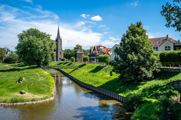 Historische Stad Rinteln Nedersaksen Duitsland — Stockfoto