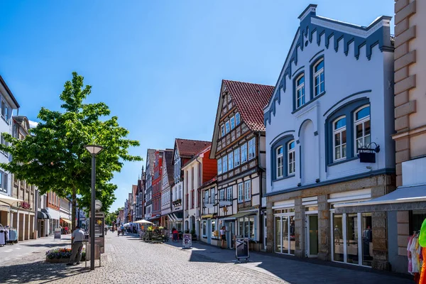 Historische Stad Rinteln Nedersaksen Duitsland — Stockfoto