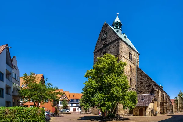 Iglesia Stadthagen Baja Sajonia Alemania —  Fotos de Stock
